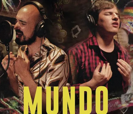 Nahuel Pennisi y Abel Pintos fusionan sus voces en Mundo,  una cancin festiva que reivindica la msica popular.
